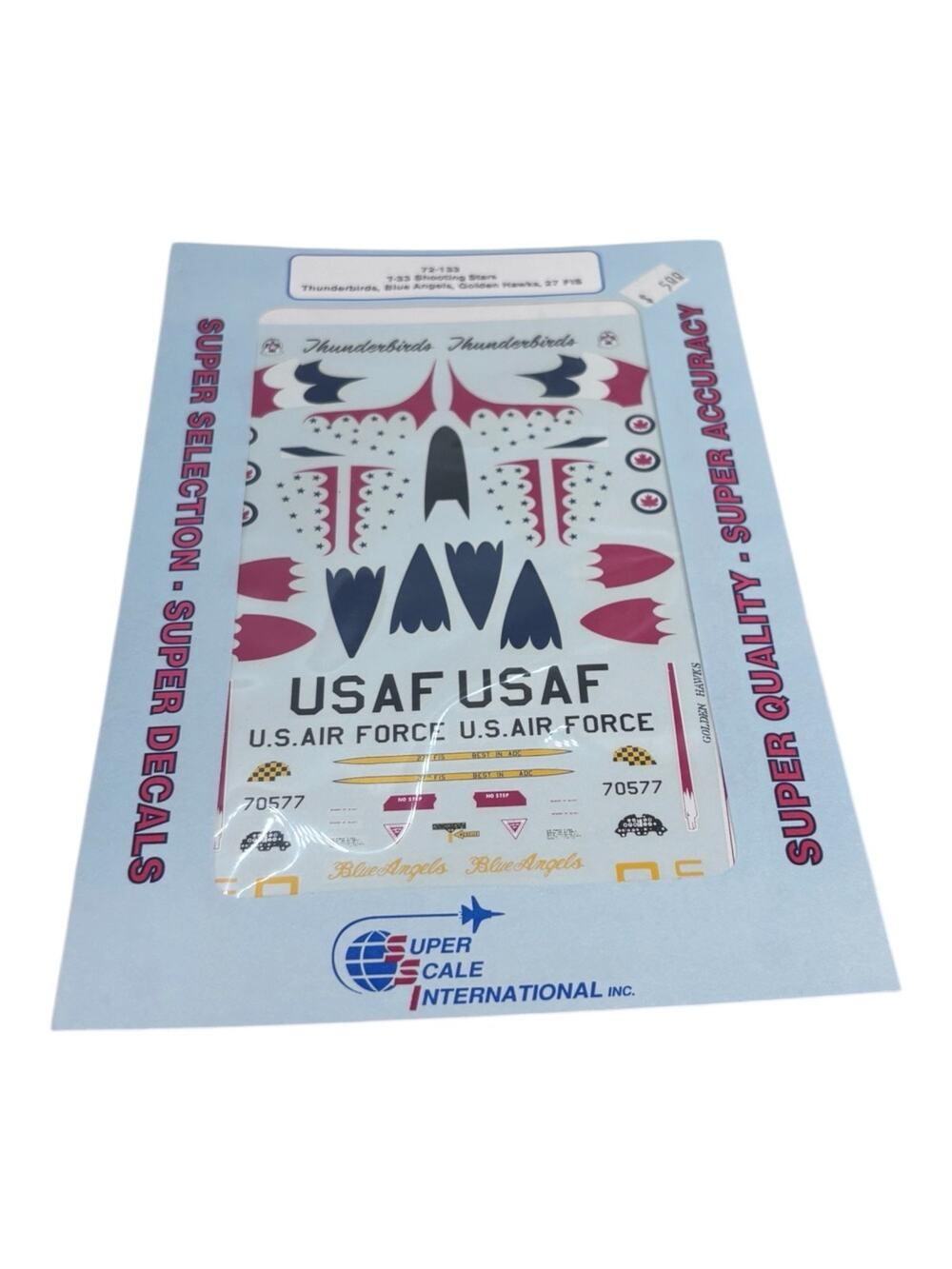 72-133 T-33 Shooting Stars Thunder Birds